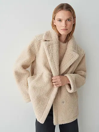 OPUS | Wendejacke in Felloptik HENOLA | beige